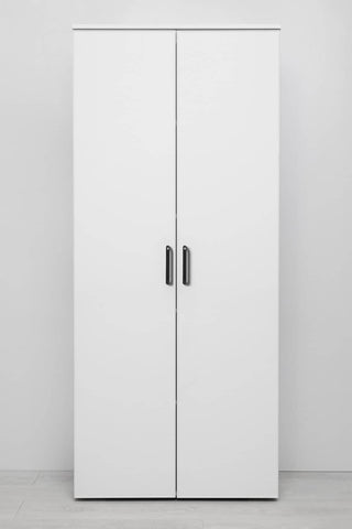STOCKHOLM UNIVERSAL STORAGE CUPBOARD - SLIM SHAKER PANEL - HEX BLACK HANDLE