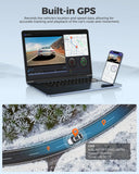 4K Dual Dash Cam Black with 5G WiFi, GPS, Front and Rear, 24H Parking Mode, Free 64GB SD Card In Australia - Darrahopens