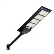 Solar Street LED Light with Radar Sensor, Black, 320W, Outdoor Flood Wall Lamp