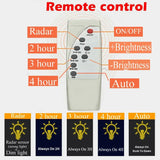 Solar Street LED Light with Radar Sensor, Black, 320W, Outdoor Flood Wall Lamp