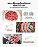 Commercial Electric Meat Grinder, Stainless Steel, 2.04 kg/Min, Sausage Stuffer In Australia - Darrahopens