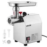 Commercial Electric Meat Grinder, Stainless Steel, 2.04 kg/Min, Sausage Stuffer