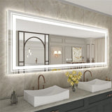 LED Bathroom Mirror Anti-fog Illuminated - Premium AU Stock (1200x800mm)