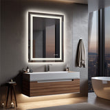 LED Bathroom Mirror Anti-fog Illuminated - Premium AU Stock (1200x800mm)