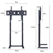 TV Stand Base Mount Bracket Swivel for 32-65 LED LCD Screen