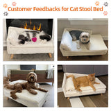 Luxury Pet Sofa Bed 70cm Rectangular Soft Cushion Anti-skid