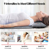 Electric Full Body Massage Mat 10 Motors Heated 45cm Width