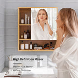 Wall Cabinet Bathroom Mirror Storage Medicine 55.5cm - Premium AU Stock