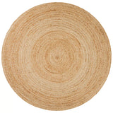Atrium polo natural indoor rug 120 x 120cm