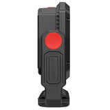 Black Dual Powered Solar Work Light 3000 Lumen with Adjustable Kelvin Settings
