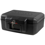 Black Privacy Lock Fire Chest with Carrying Handle for Secure Storage In Australia - Darrahopens