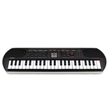 Black 44 Key Portable Mini Keyboard with 100 Tones, 50 Rhythms, and Headphone Output