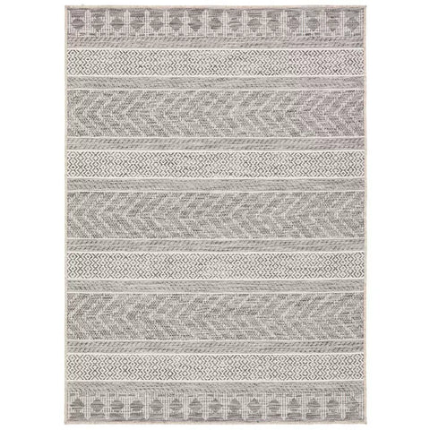 Grey Terrace Rug 230 x 160cm for Indoor and Outdoor Use In Australia - Darrahopens