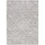 Oasis 457 Silver Rug 290x200cm - Bohemian Tribal Style, Easy to Clean Polypropylene In Australia - Darrahopens