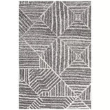 Oasis 457 Silver Rug 290x200cm - Bohemian Tribal Style, Easy to Clean Polypropylene In Australia - Darrahopens