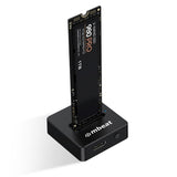 mbeat H5 USB-C/A 10Gbps M.2 NVMe & SATA SSD Mini Dock