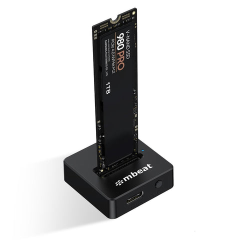 mbeat H5 USB-C/A 10Gbps M.2 NVMe & SATA SSD Mini Dock