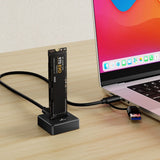 mbeat H5 USB-C/A 10Gbps M.2 NVMe & SATA SSD Mini Dock
