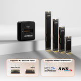 mbeat H5 USB-C/A 10Gbps M.2 NVMe & SATA SSD Mini Dock