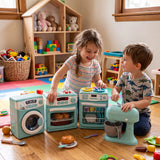 4 Piece Home Appliance Toy Mixer, Washing Machine, Oven & Dishwasher, With Lights & Sound In Australia - Darrahopens