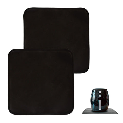 Darrahopens Appliances > Kitchen Appliances > Air Fryers Non Slip Heat Resistant Air Fryer Benchtop Protector Mats, 2 Pack, 40cm x 40cm