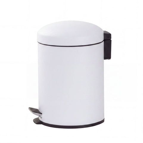 6L Compact Pedal Bin with Stainless Steel and Plastic Construction In Australia - Darrahopens
