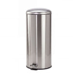 30L Pedal Bin with Stainless Steel and Plastic Construction