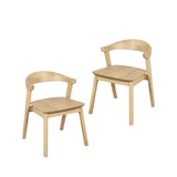 Fynn Oak Dining Chair - Set of 2 (Natural)