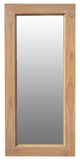 Manhattan Solid Timber Frame Standing Mirror - Nautral