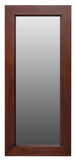 Manhattan Solid Timber Frame Wall Mirror - Mahogany