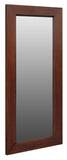 Manhattan Solid Timber Frame Wall Mirror - Mahogany