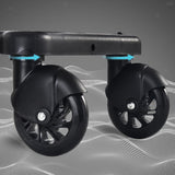 Baby Jogger Glider Board 2 in 1 Kid Stroller Board with Dismountable Seat AU black wheel