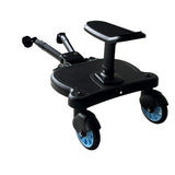 Baby Jogger Glider Board 2 in 1 Kid Stroller Board with Dismountable Seat AU blue wheel