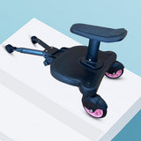 Baby Jogger Glider Board 2 in 1 Kid Stroller Board with Dismountable Seat AU pink wheel