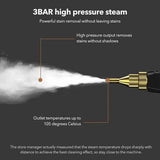 4000W Steam Cleaner Brush High Temperature Pressure Clean Steam Mechine AU Plug orange