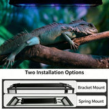 40cm Adjustable Reptile 10.0UVA UVB Lamps LED Light for Reptile Tanks Pet Lighting System