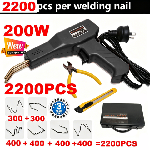 200W 🔥Plastic Welding Machine Kit  Stapler Welder Garage Tool Repair Car Bumper