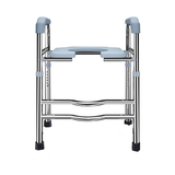 Upgrade Raised Toilet Seat 19.3"-25.2" 150kg Universal Toilet Riser for Elderly