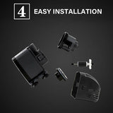 60W Adjustable Flow Aquarium Pump Water Submersible Fish Tank Fountain Pond Marine
