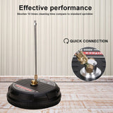 Universal 15" Pressure Washer Surface Cleaner 4000PSI Extension Nozzles Cleaning
