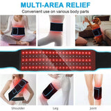 660nm Red Light & 850nm Infrared Light Therapy Wrap Pain Relief Health Care Belt