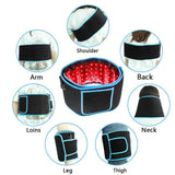 660nm Red Light & 850nm Infrared Light Therapy Wrap Pain Relief Health Care Belt