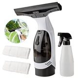 150ml Cordless Window Vacuum Cleaner Set for Windows Tiles Mirrors Shower Home