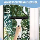 150ml Cordless Window Vacuum Cleaner Set for Windows Tiles Mirrors Shower Home