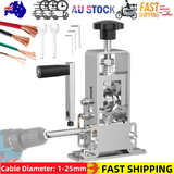 Manual & Electric Wire Stripping Machine Cable Cutter Copper Peeling Stripper AU