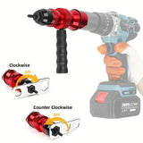 Professional Electric Drill Tool Rivet Rivnut Nut Gun Adapter Insert Tool M3-M10