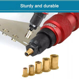 Professional Electric Drill Tool Rivet Rivnut Nut Gun Adapter Insert Tool M3-M10