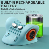 Hugterra Massager Electric Neck Massager Relaxer Portable Shiatsu Massage Pillow