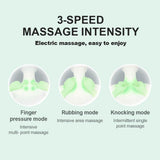 Hugterra Massager Electric Neck Massager Relaxer Portable Shiatsu Massage Pillow