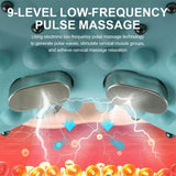 Hugterra Massager Electric Neck Massager Relaxer Portable Shiatsu Massage Pillow
